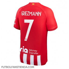 Atletico Madrid Antoine Griezmann #7 Primera Equipación 2023-24 Manga Corta
